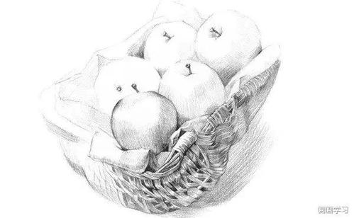 初学者如何学素描—素描绘画步骤图文详解,简单素描画教程