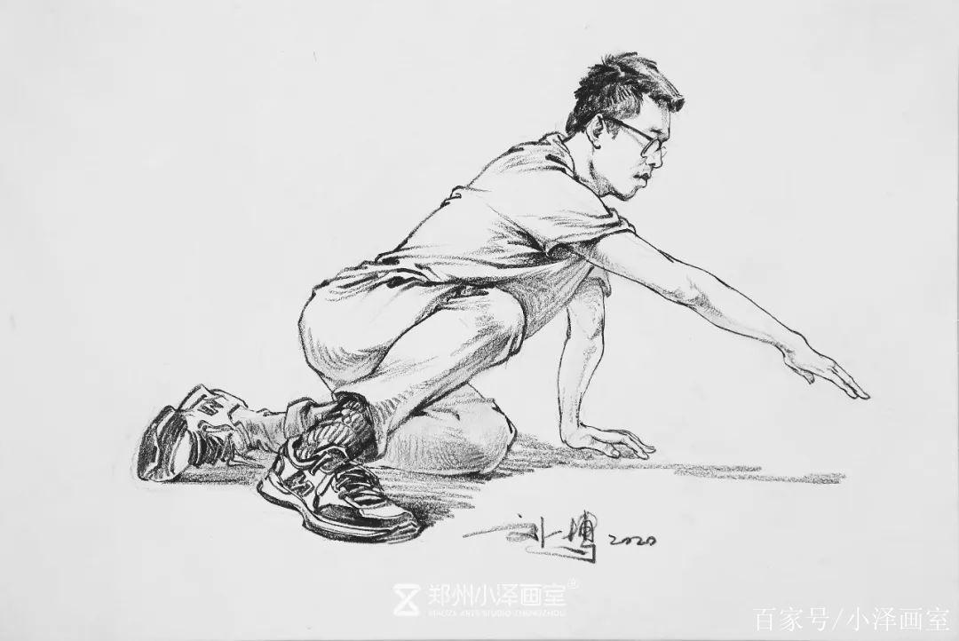 郑州小泽画室速写作品赏析
