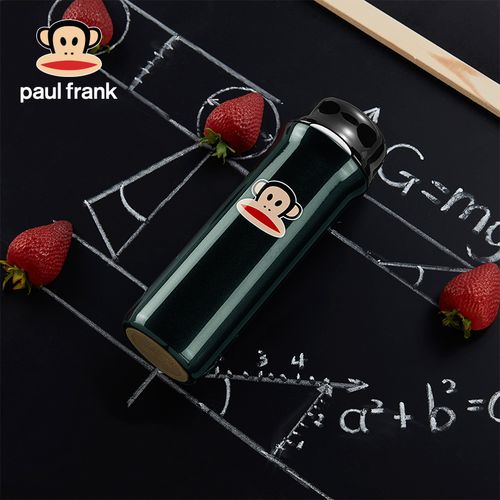 paulfrank/大嘴猴保温杯女便携茶杯可爱卡通学生儿童水杯创意杯子