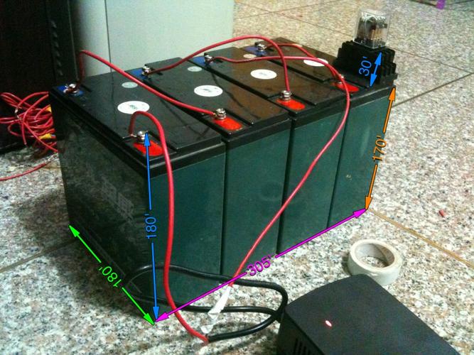 如何让4节12v电池串联充电(48v充电),并联放电(12v放电)求稳定设计