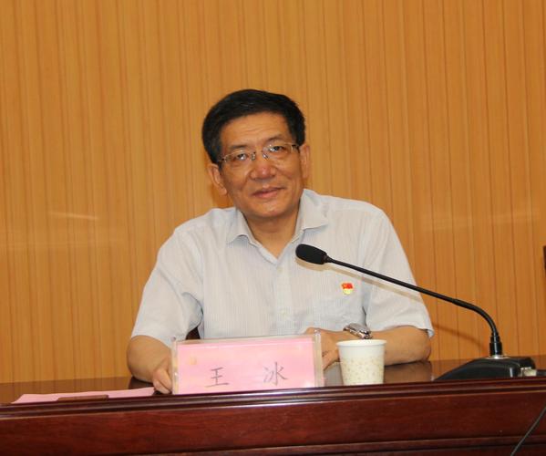 黄淮学院党委副书记王冰致辞
