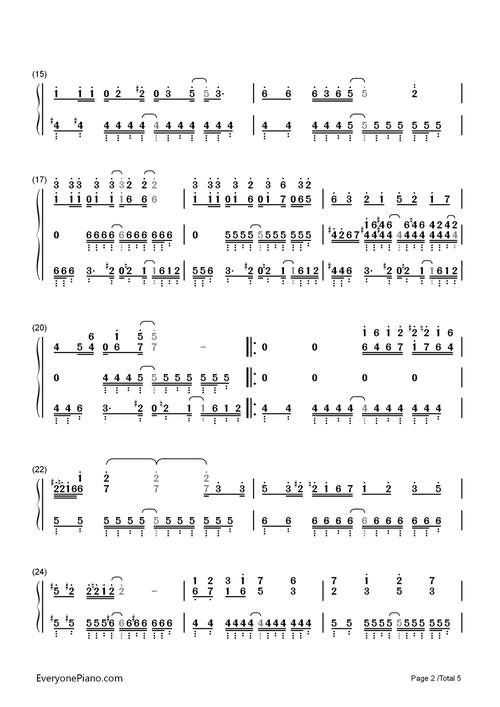 传说之下 狂妄之人(简谱)