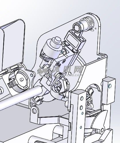 缝纫机械梭芯抓取机械臂