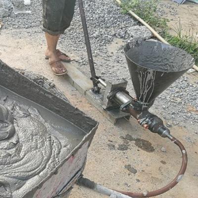 手动注浆机 水泥注浆泵 便携灌浆机 小型手摇注浆机 操作简单