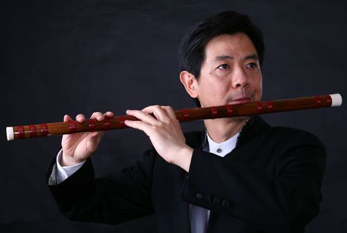 三竹笛演奏基本姿势