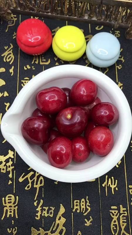 手工口红#用樱桃做古法口脂