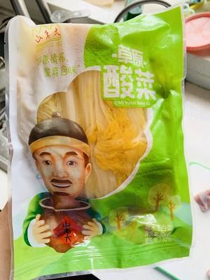 袋装酸菜一包 净含量500g