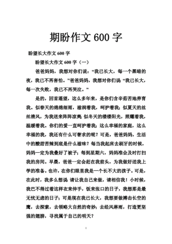 期盼作文600字.doc