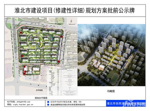 淮北主城区196亩居住用地世茂云图规划方案出炉