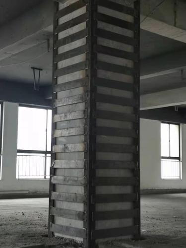 混凝土柱包钢加固