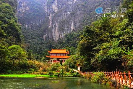 涟源湄江观音崖景区