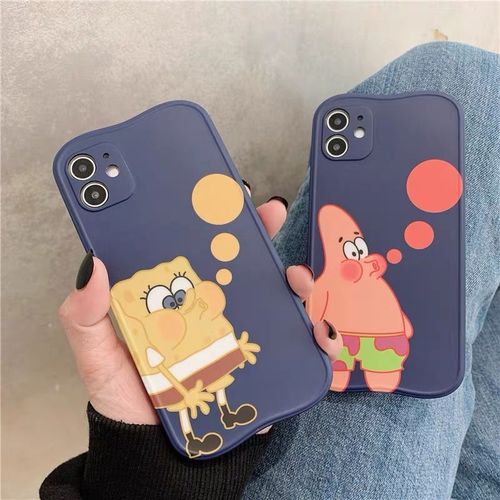 苹果12pro max手机壳,苹果12pro max充电器 小红书同款可爱派大星iphone12pro max苹果11手机壳xs