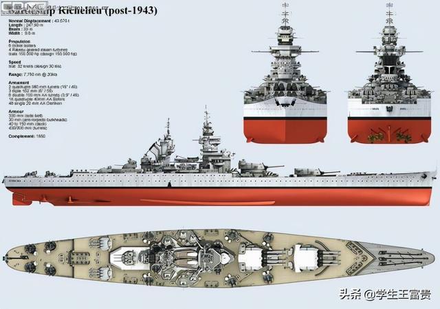 5,黎塞留级战列舰