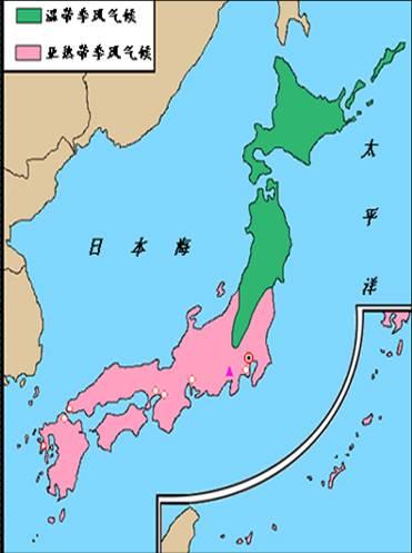 日本行政,地形,气候,工业分布图