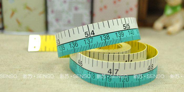 德国原装进口卷尺 hoechstmass双制宽皮尺 量衣尺公英制尺