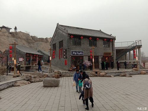 石家庄cs35车友会初春的鹿泉土门关驿道小镇