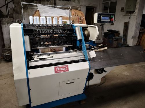 上海紫光sxb400半自动锁线机-阿里巴巴