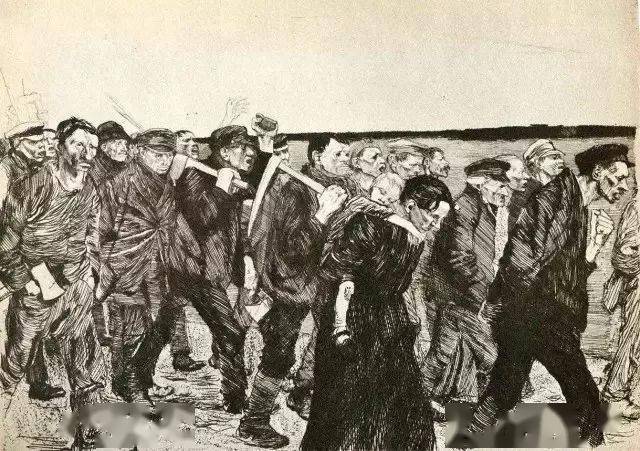 珂勒惠支为停止的生命