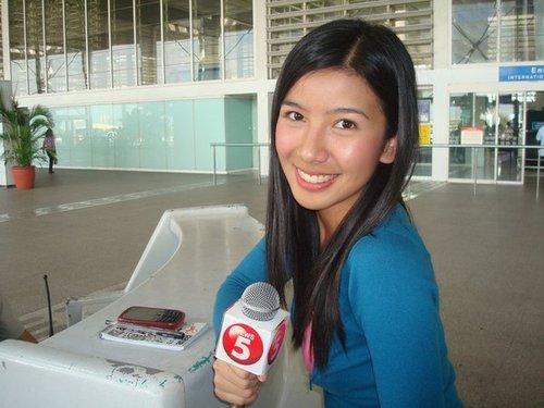 菲美女记者称台湾民众友善 自曝已有男朋友