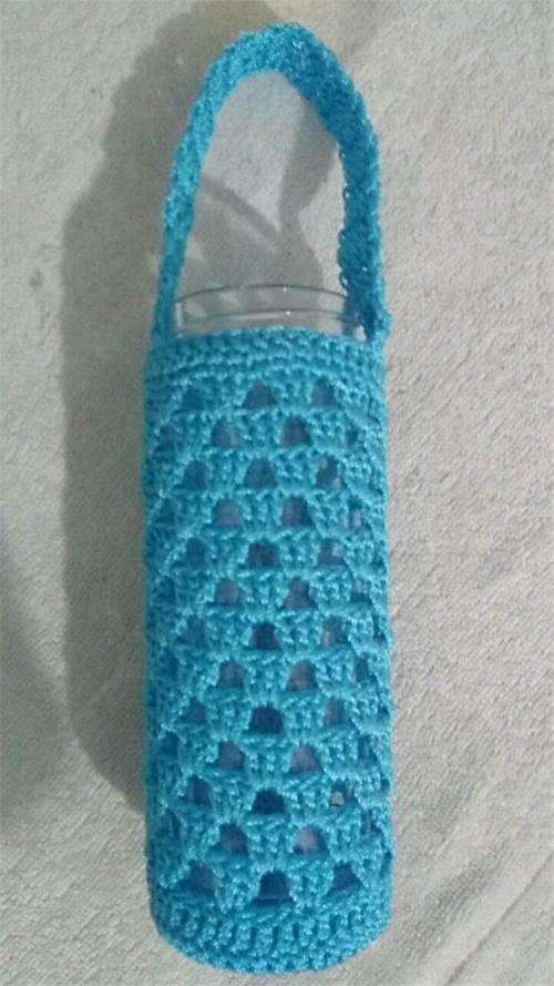 热卖纯手工编织儿童学生杯套水壶套保护套通用直筒水杯套玻璃杯保护套