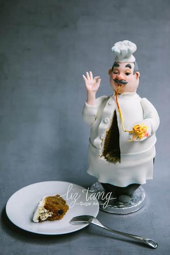 大胖厨师蛋糕装饰 - bestudio