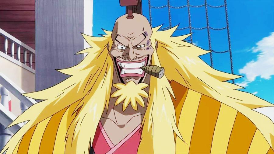 金狮子是一个传说中的人物,他曾经是与罗杰和白胡子齐名的海贼.