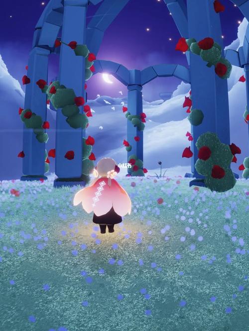 光遇樱花妹妹_光遇_樱花_夕阳_初秋_发型_游戏_手机