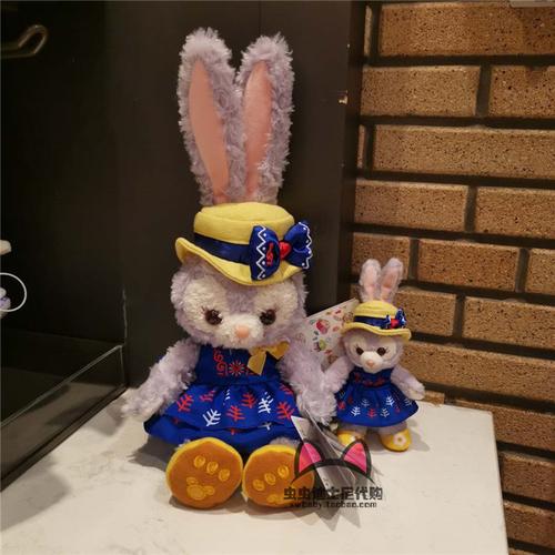 上海迪士尼乐园夏日款音乐节达菲雪莉玫星黛露毛绒
