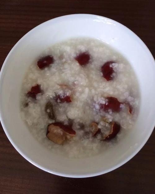 胡桃红枣粥