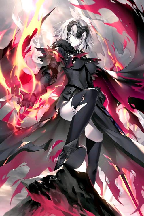 傲娇心软的黑贞德!fgo设定 五十张高清壁纸!