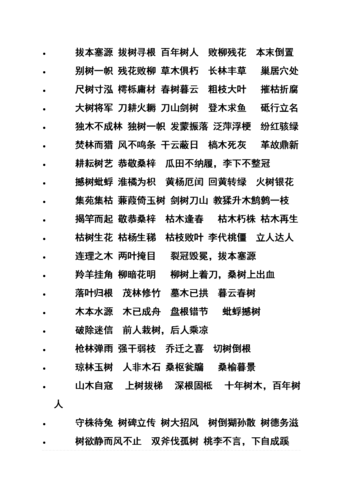 树的成语.doc
