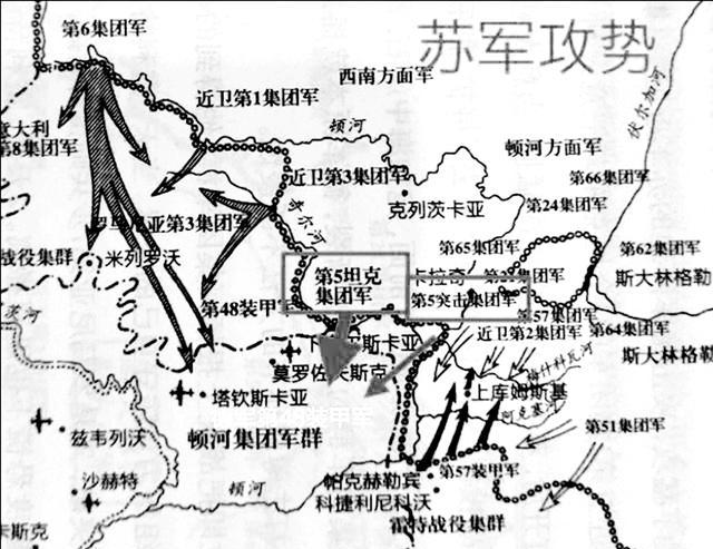 战役,1942年11月19日朱可夫发起"天王星行动"后,曼施坦因的顿河战斗群