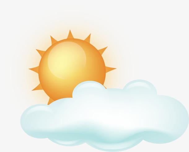 立体卡通晴转多云