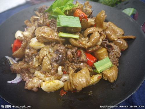 干锅肥肠才骨肉图片