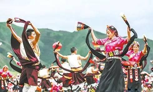 青海民俗文化-玉树卓舞