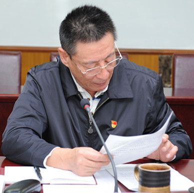 市人大常委会党组副书记,副主任孙明亮汇报市人大常委会党组前段