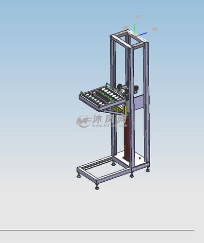 链条提升机模型图设计