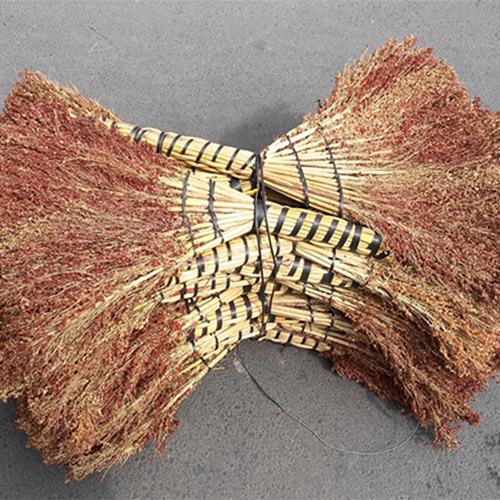 特价批发高粱材料无污染耐用手工制品高粱扫把扫帚