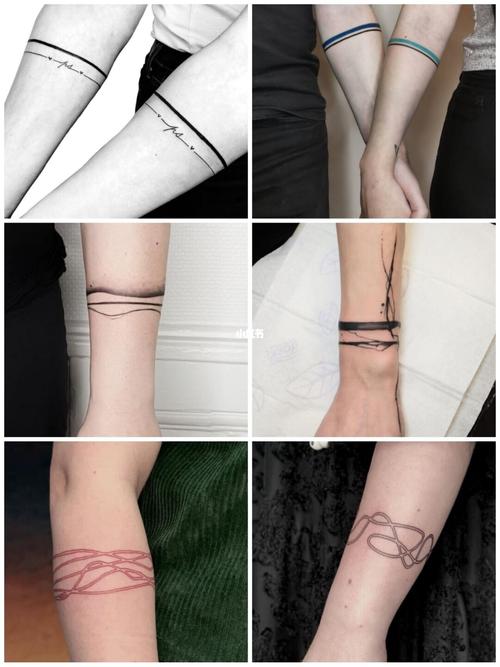 t a t t o o | 万物皆可环bracelet纹身趋势_纹身_bracelet_小清新