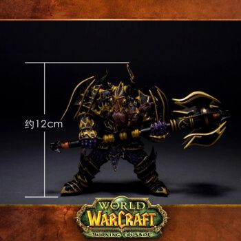 魔兽香蕉动漫周边魔兽世界t2审判套圣骑士模型wow橙锤