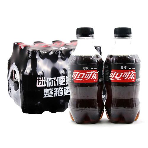 可口可乐零度迷你瓶300ml 12瓶装 无糖饮料整箱批发