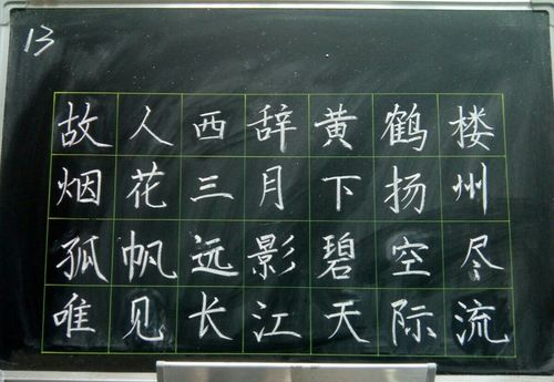 这是比赛中部分粉笔字作品,来欣赏一下吧!