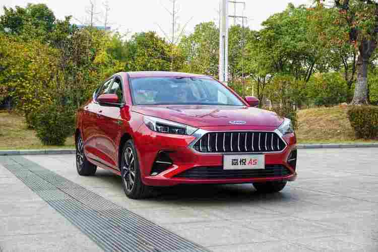 原创国产嘉悦a5来袭,玛莎拉蒂前脸 特斯拉大屏