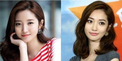 马上一秒路人变女神的代女明星发型中长发韩国女发型图片中短发 女星