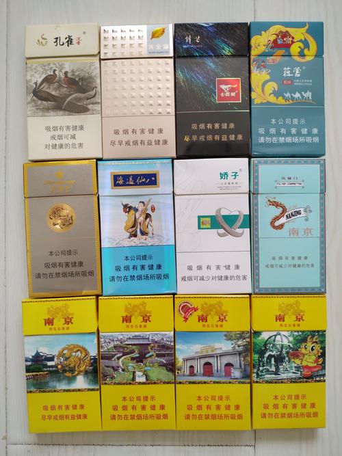 细烟合,同是南京,图案图形色不一样.