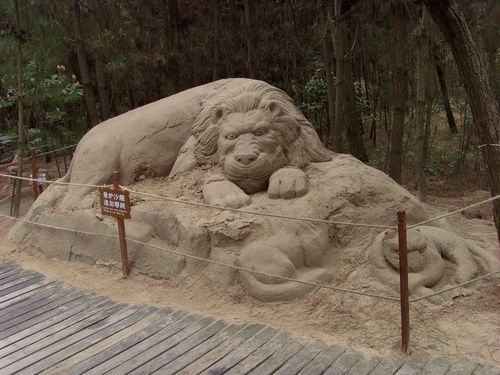 舟山行——朱家尖沙雕