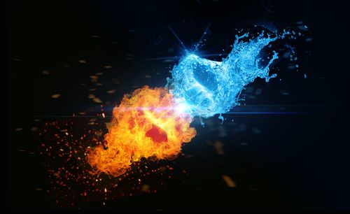 01.22创意合成-冰与火的对决