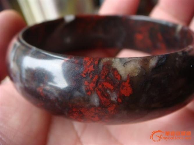 鸡血石手镯-鸡血石手镯价格-鸡血石手镯图片,来自藏友