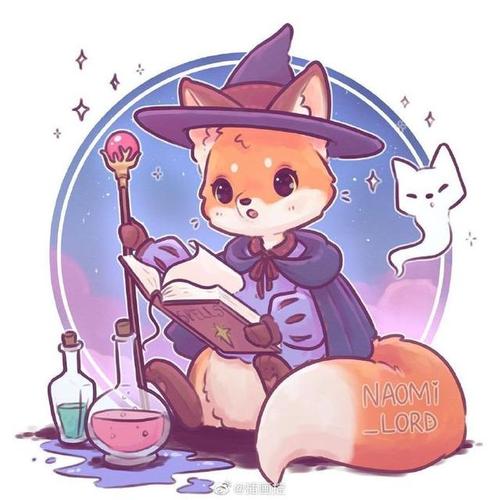 一组超可爱的动物拟人插画分享!