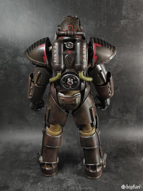 【玩具评测】threezero 辐射4 t51黑鸟动力甲